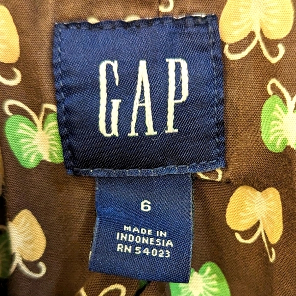 GAP Corduroy Style Brown Jacket Sz 6 - Picture 4 of 5